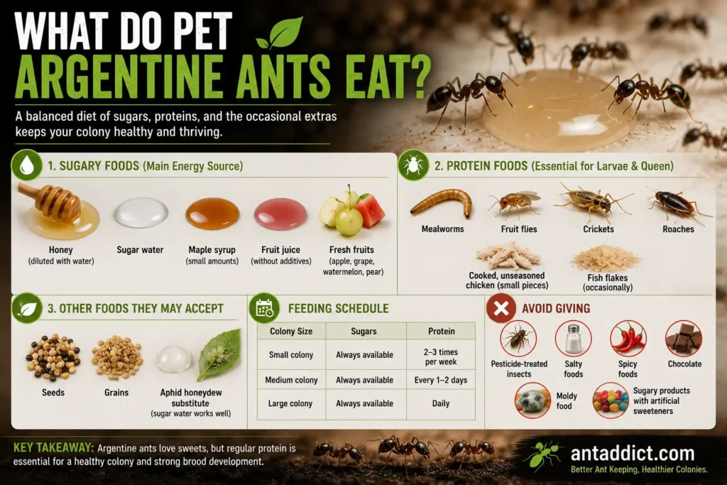 What Do Argentine Ants Eat