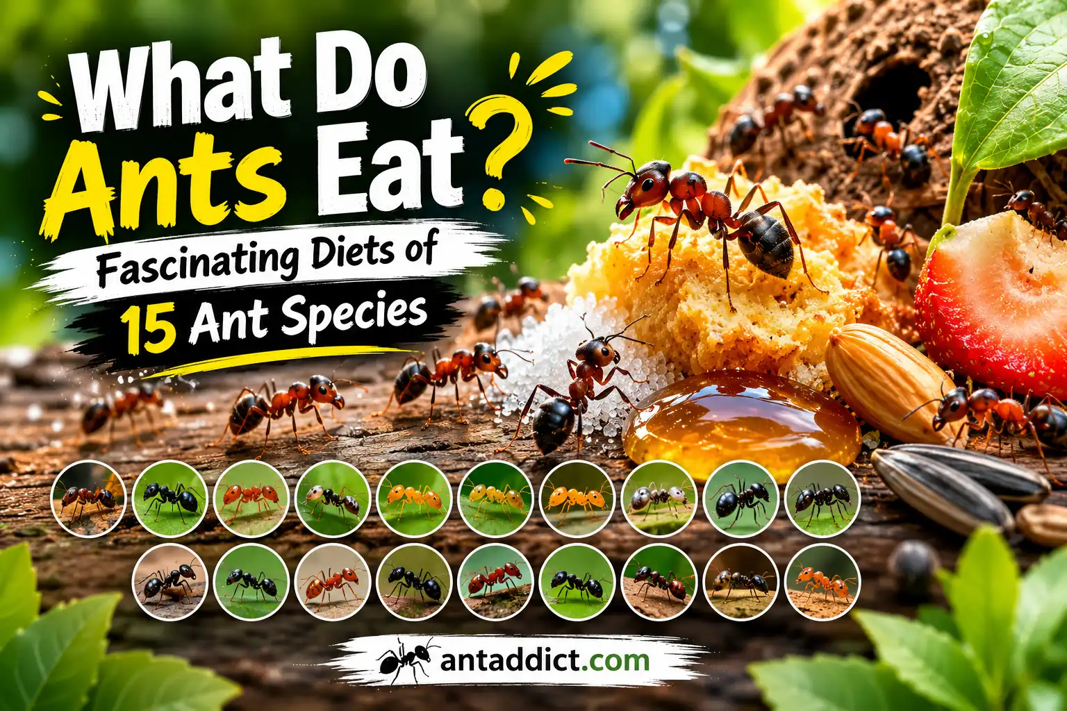 What Do Ants Eat