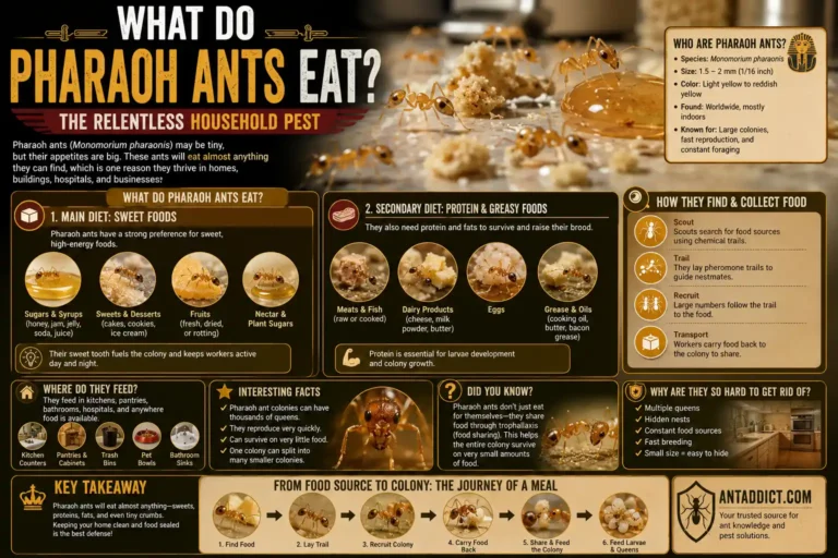 What Do Pharaoh Ants Eat