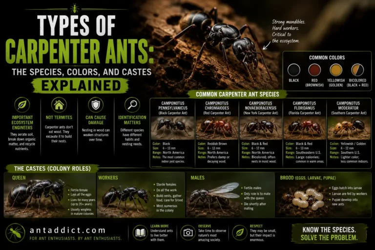Types of Carpenter Ants