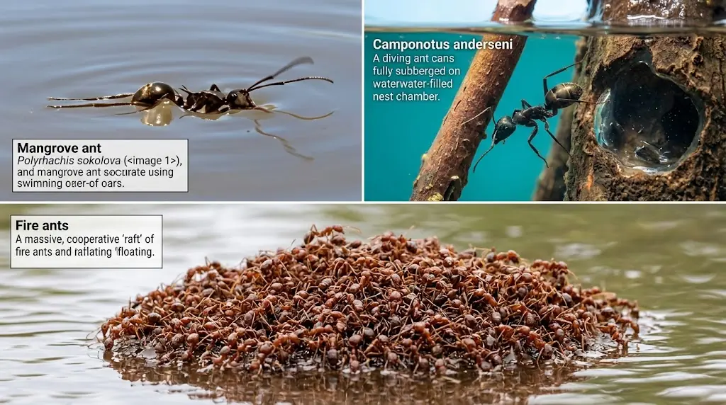water ants