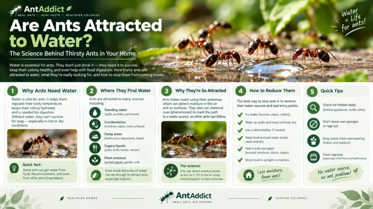 Are Ants Attracted to Water