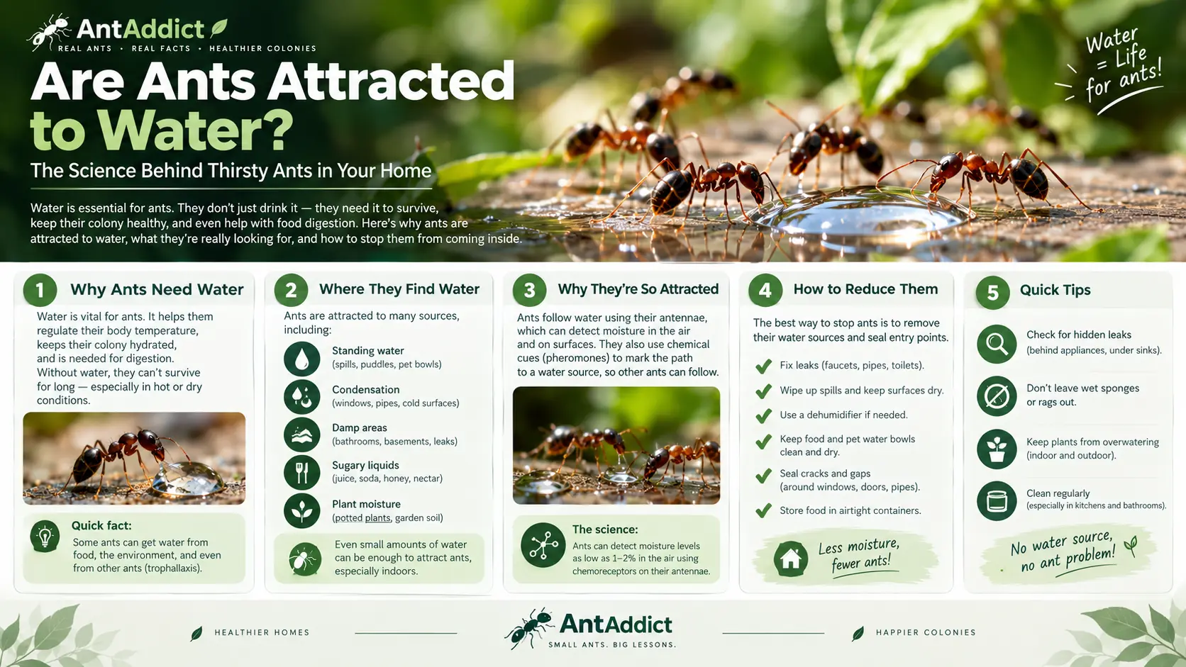 Are Ants Attracted to Water